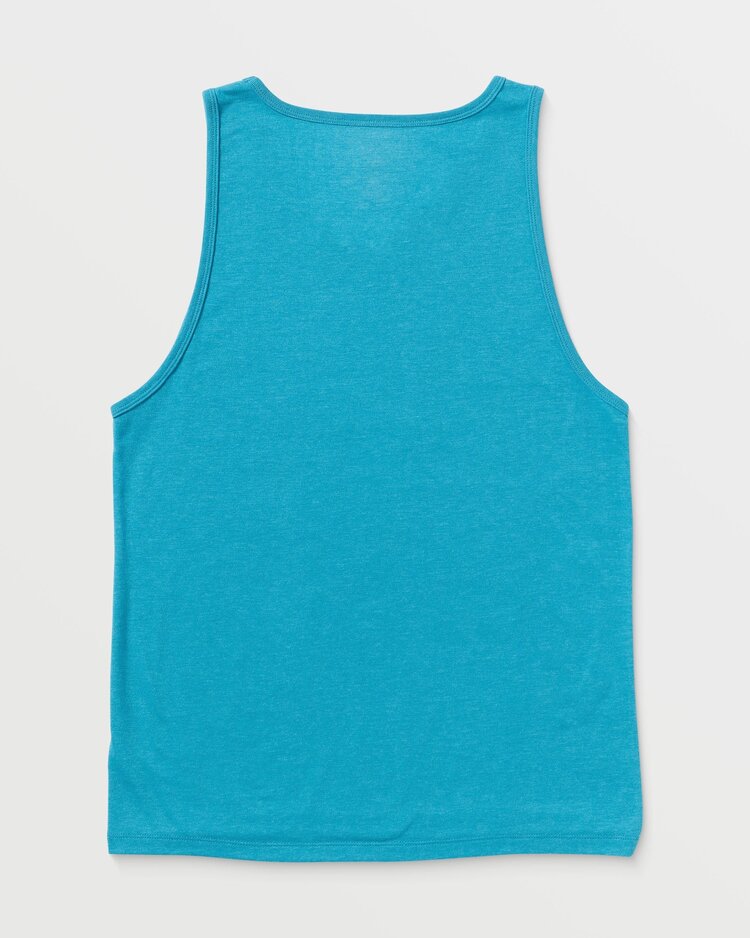 Volcom Solid Heather Tank | Bay Blue Heather