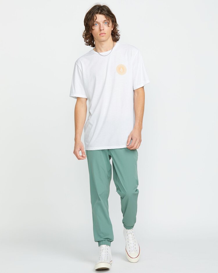 Volcom Get Out Tech Short Sleeve Tee | White