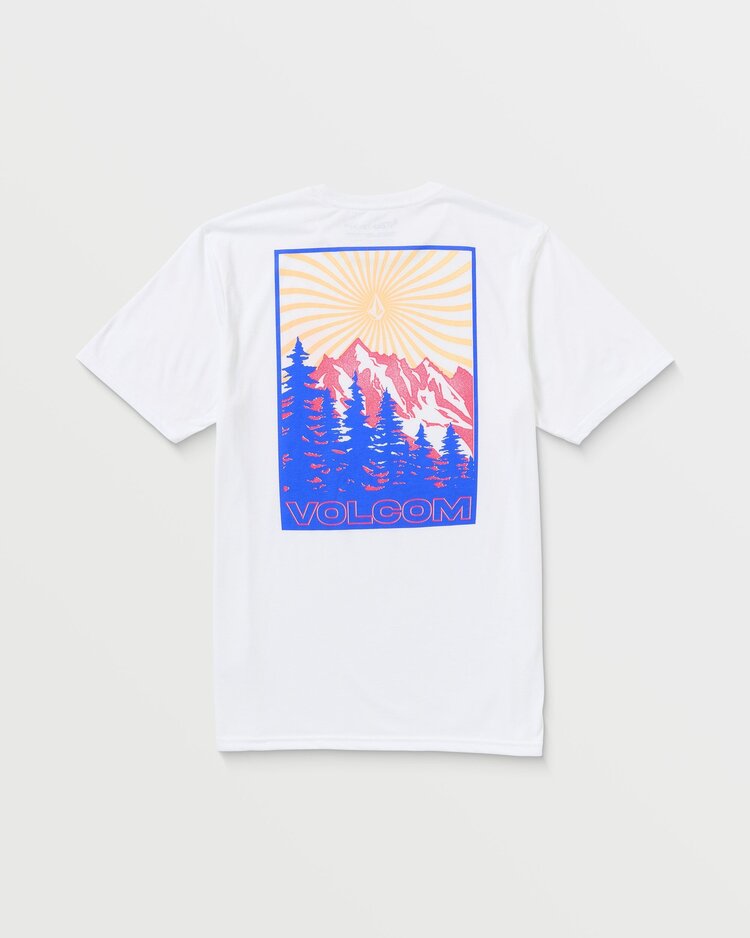 Volcom Get Out Tech Short Sleeve Tee | White