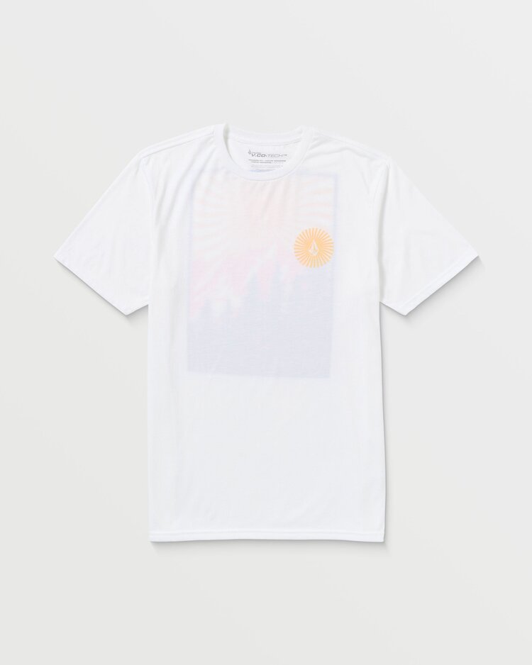 Volcom Get Out Tech Short Sleeve Tee | White