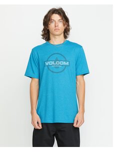 Volcom Line Service Short Sleeve Tee | Bay Blue Heather