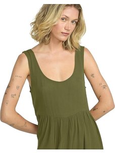 Volcom Womens Lived In Baddie Dress | Light Army