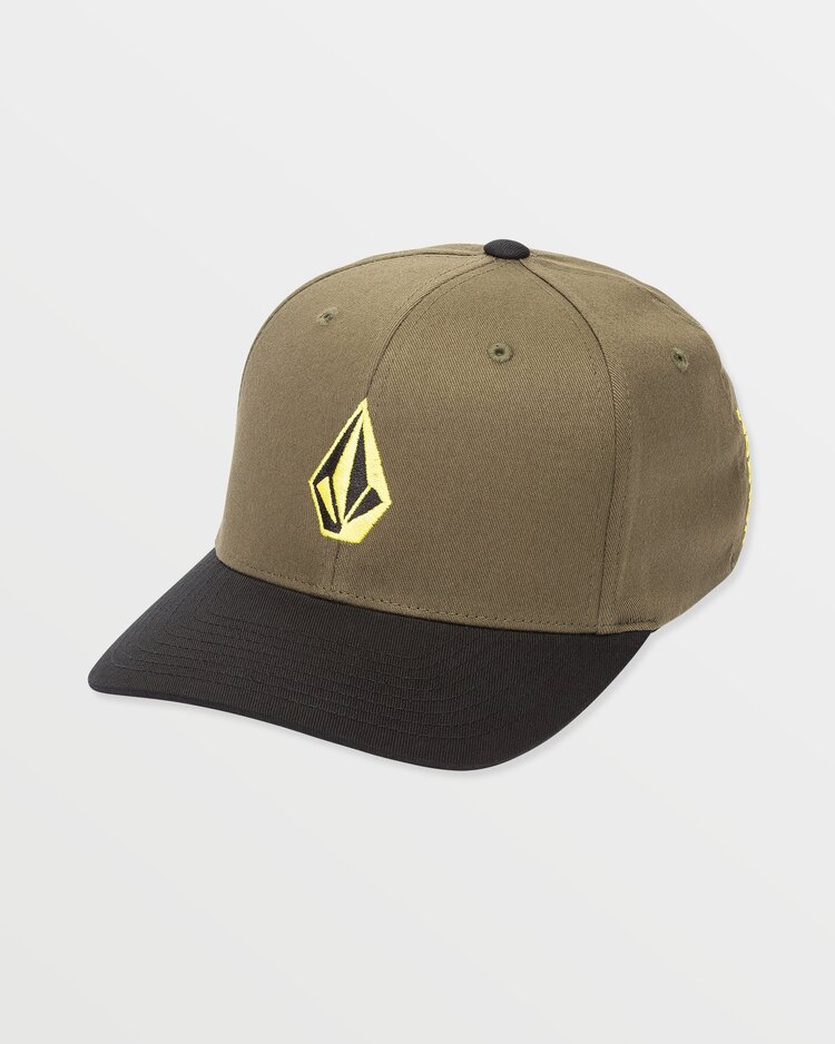 Volcom Full Stone Flexfit Hat | Wintermoss