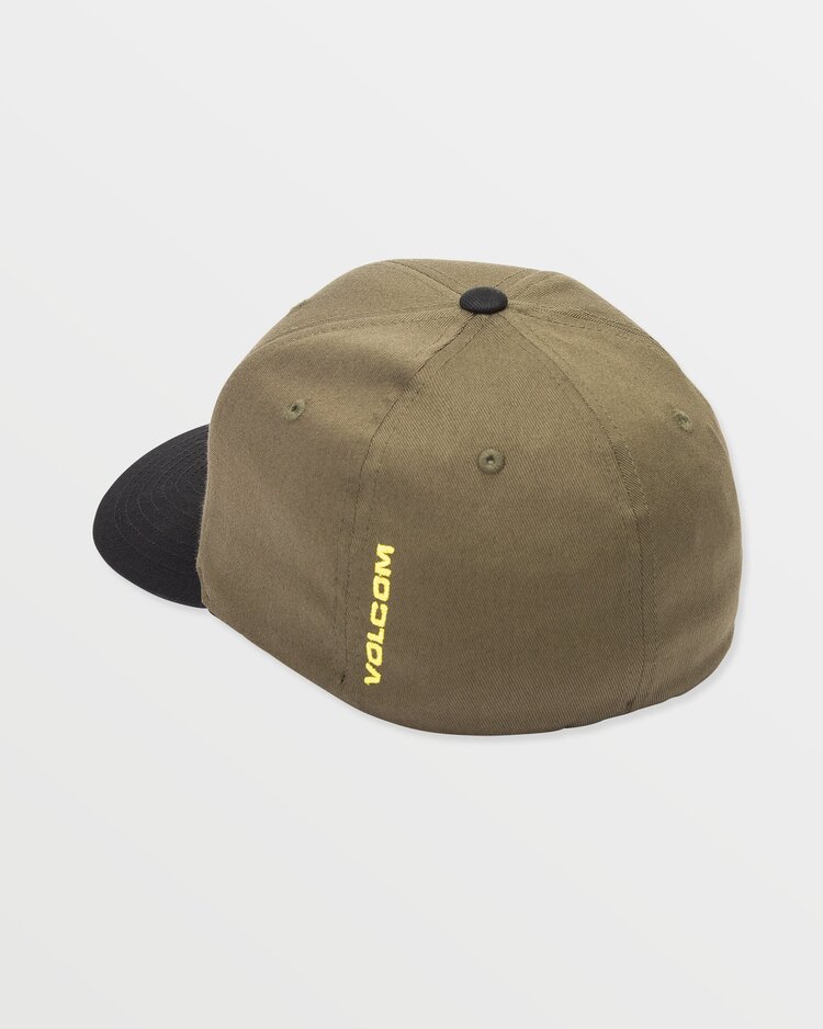 Volcom Full Stone Flexfit Hat | Wintermoss