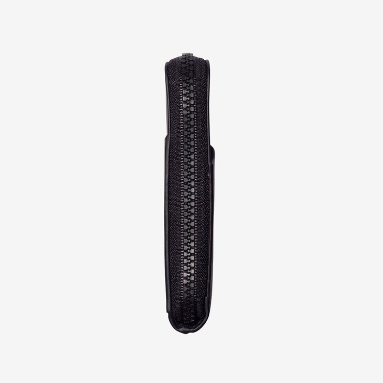 Thread Zipper Wallet | Black