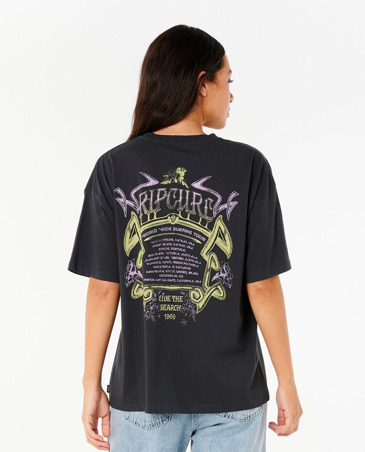 Rip Curl Rip Curl Tour Heritage Tee | Washed Black