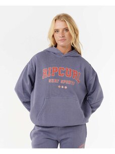 Rip Curl Varsity Sports Oversized Hood | Blue Grey