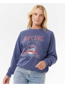 Rip Curl Surf Dept Relaxed Raglan Crew | Navy