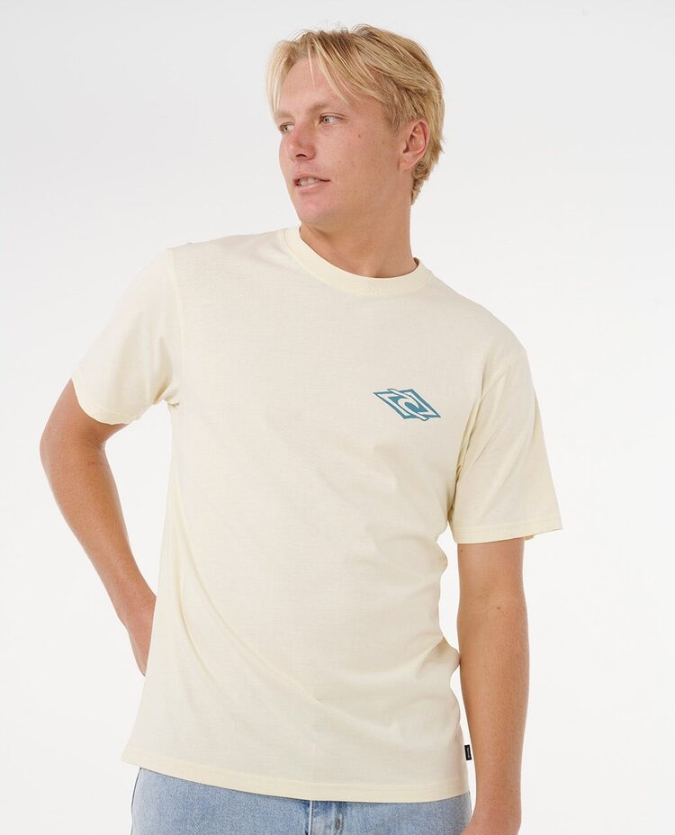 Rip Curl Legacy Tee | Lemon Ice