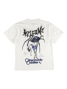 Welcome Welcome Widow Boxy Tee | White