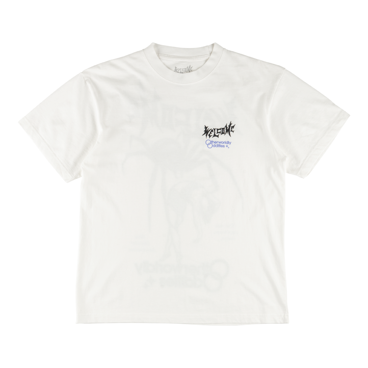 Welcome Welcome Widow Boxy Tee | White