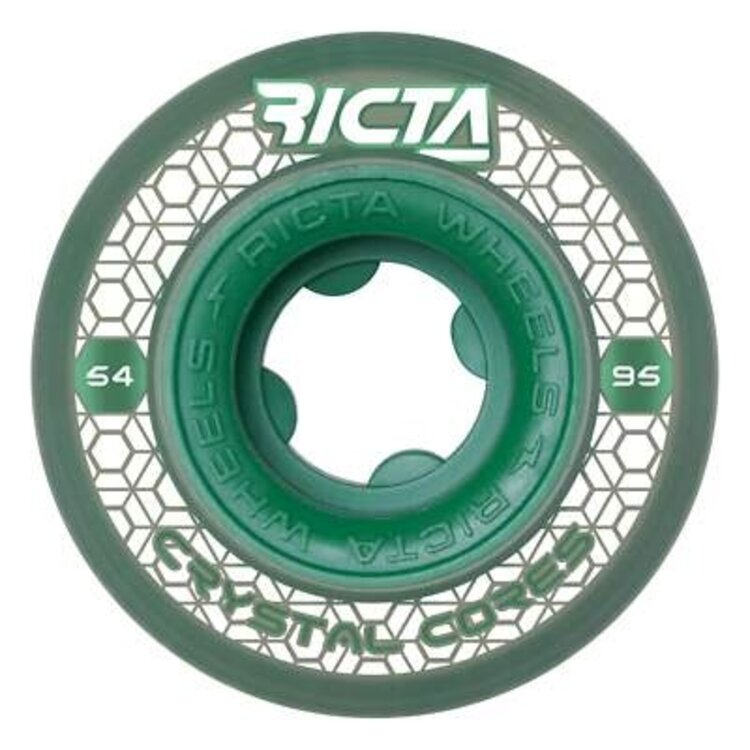 Ricta Ricta Crystal Cores Clear Wide 95A | Green