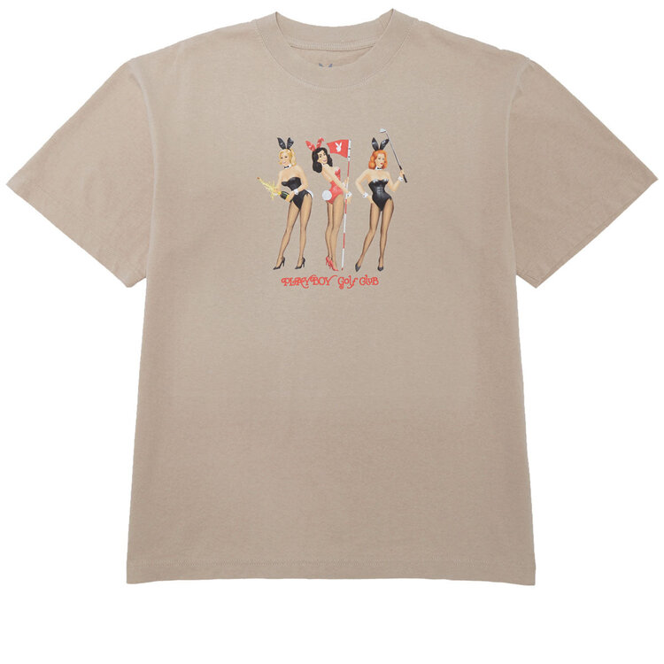 Color Bars Playboy Whoâ€™s Your Caddy Tee | Sand