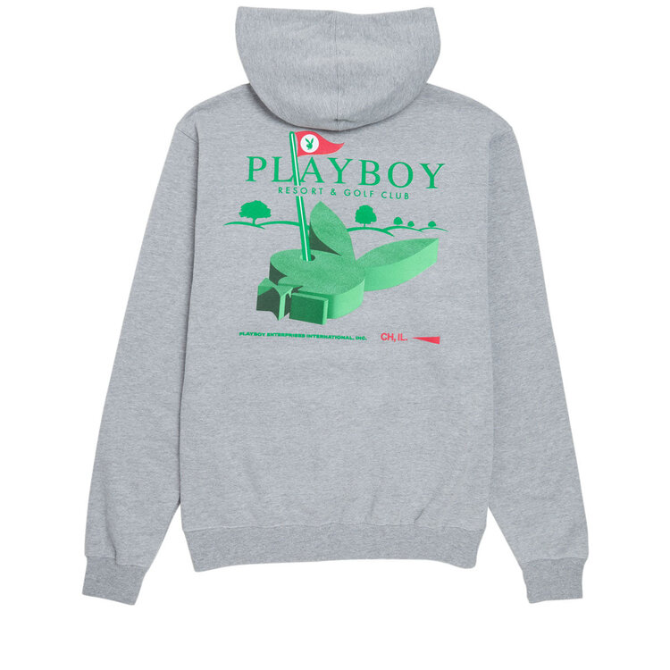 Color Bars Playboy Hills Hood | Heather Grey