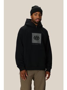 686 Technical Apparel 686 Knockout Logo Prem. Heavyweight Hoody | Black