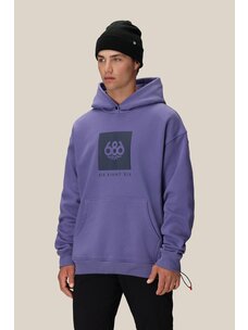 686 Technical Apparel 686 Knockout Logo Prem. Heavyweight Hoody | Purple Dawn