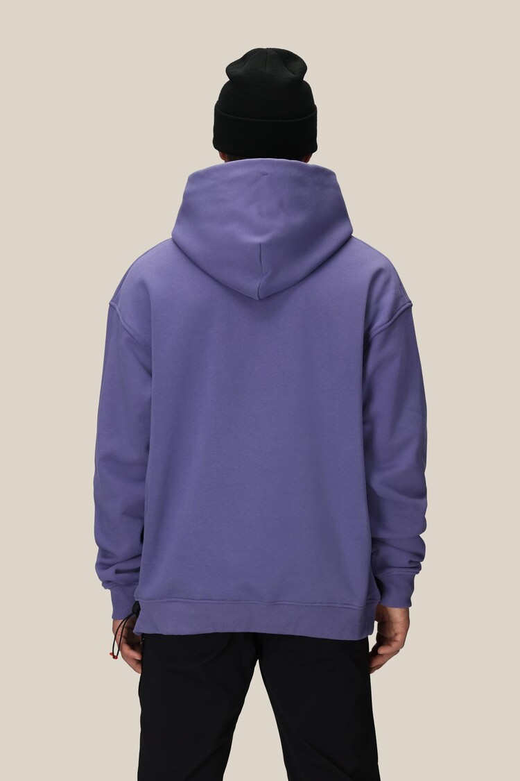 686 Technical Apparel 686 Knockout Logo Prem. Heavyweight Hoody | Purple Dawn