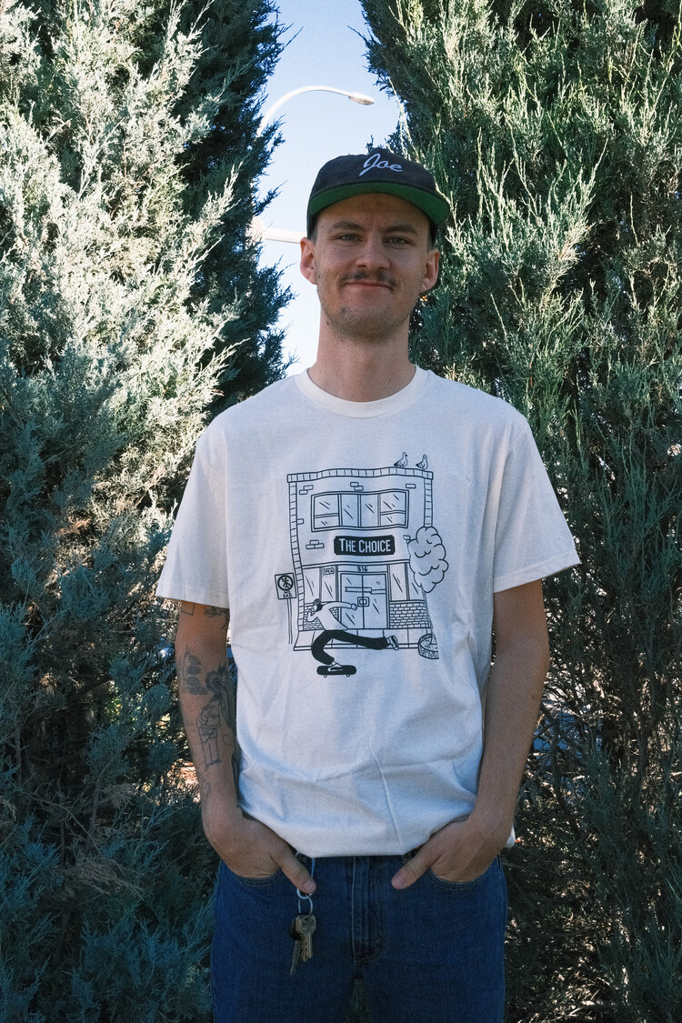 The Choice Shop The Choice Storefront Tee | Cream