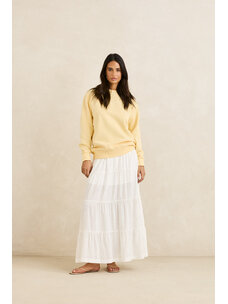 Rhythm Rhythm Classic Brand Fleece | Butter