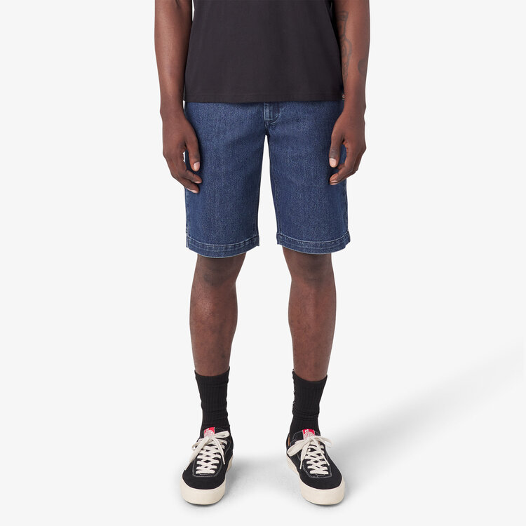 Dickies Mens Skateboard Denim Carpenter Short | Stonewashed Indigo Blue