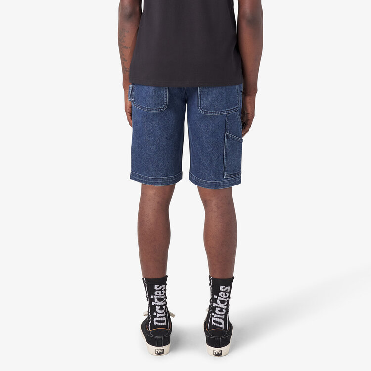 Dickies Mens Skateboard Denim Carpenter Short | Stonewashed Indigo Blue