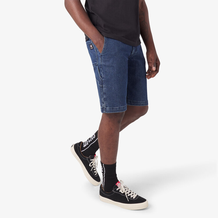 Dickies Dickies Mens Skateboard Denim Carpenter Short | Stonewashed Indigo Blue