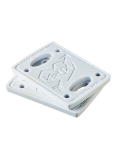 Krux Skateboard Risers | White