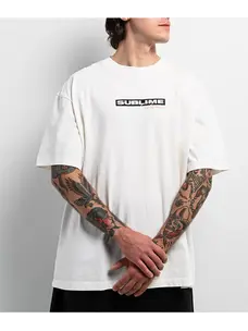 Primitive Primitive Sublime X Primitive Arise Heavyweight Tee | White