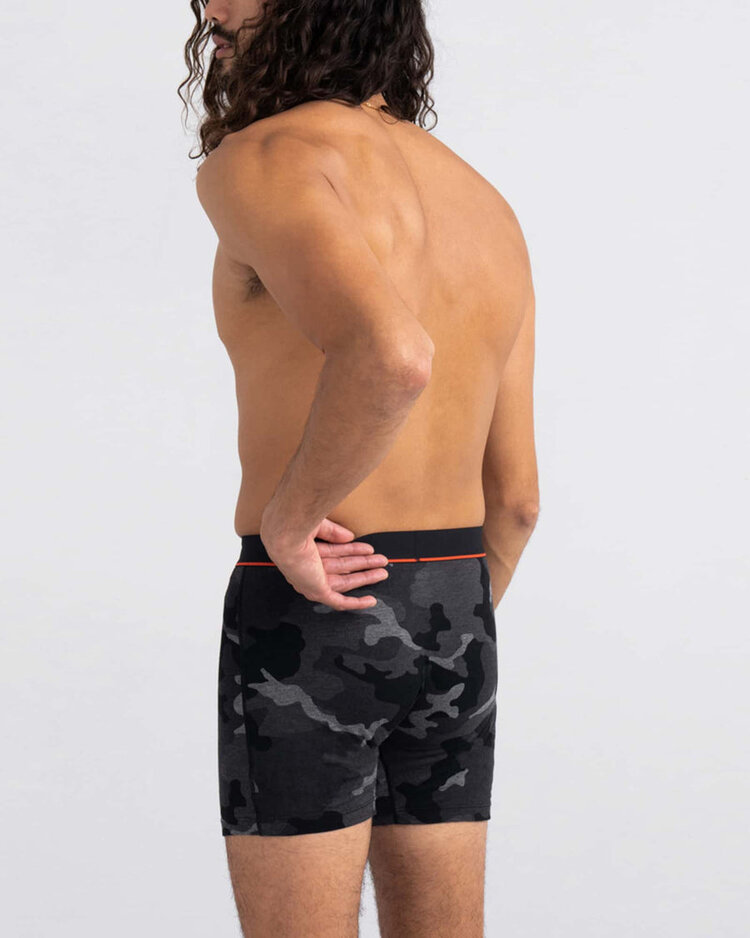 Saxx Ultra Super Soft Boxer Brief Fly | Supersize Camo-Black
