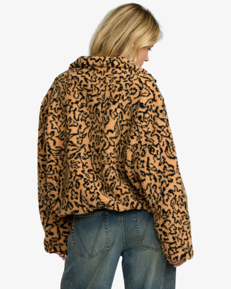 RVCA Oh Hush Sherpa Jacket | Ochre