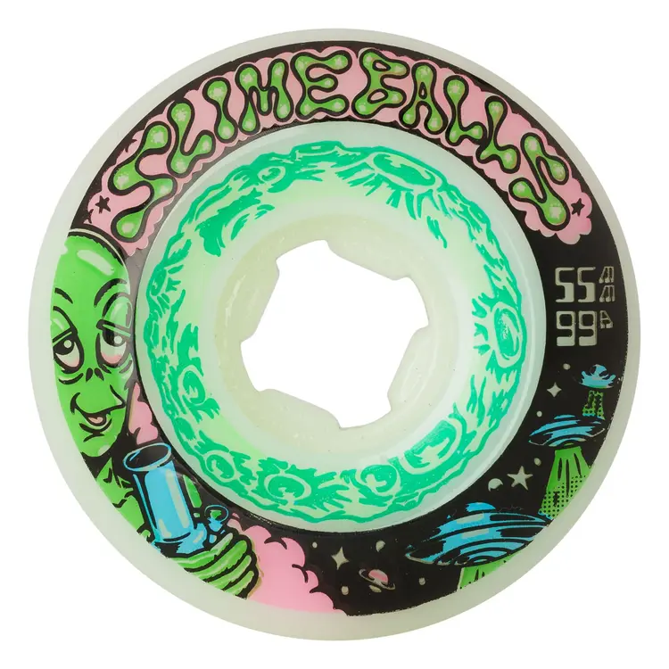 Slime Balls Saucers | White 99A