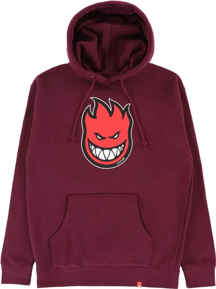 Spitfire Bighead Fill Hoodie | Maroon