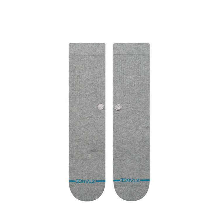Stance Icon Crew Socks | Grey Heather