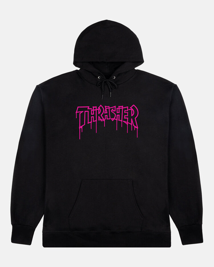 Thrasher Thrasher One-Liner  Hoodie | Black