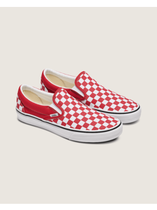Vans U Classic Slip-On | Checkerboard Chili Pepper