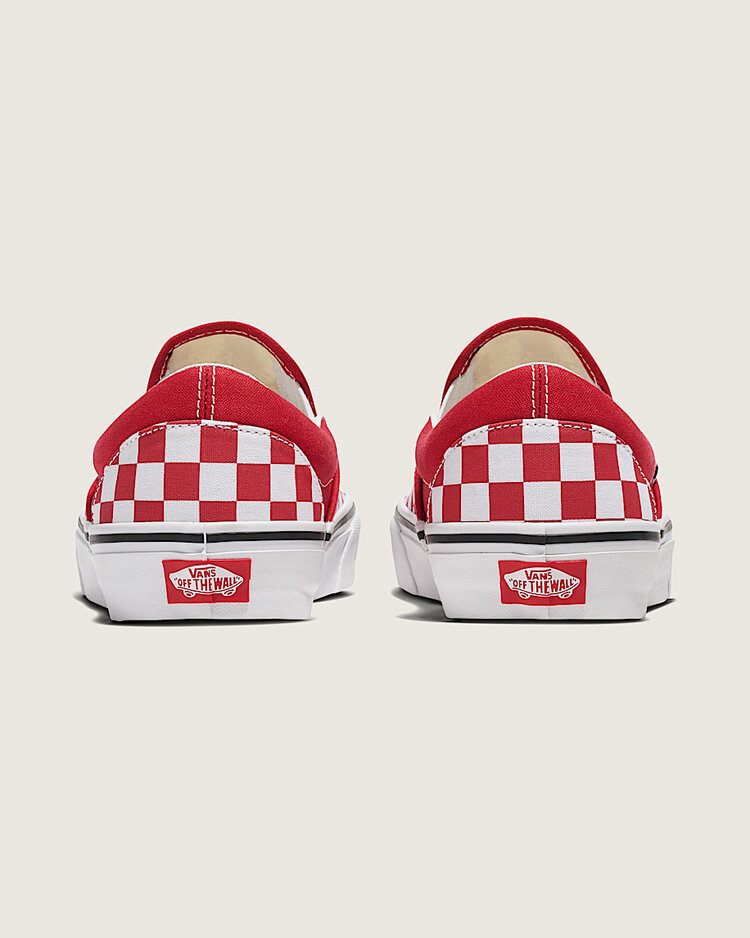 Vans U Classic Slip-On | Checkerboard Chili Pepper