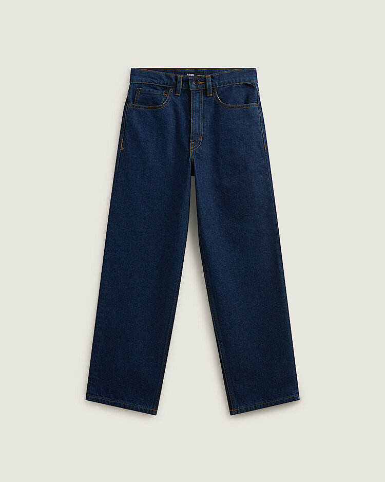Vans Boys Check-5 Loose Denim Pant | Midnight