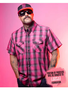 Dixxon Dixxon 13% BCA Bamboo Short Sleeve | Black/Pink