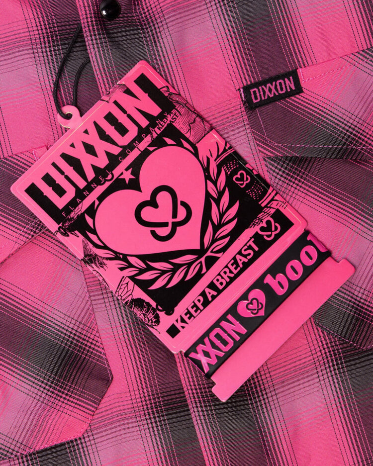 Dixxon Dixxon 13% BCA Bamboo Short Sleeve | Black/Pink