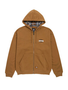 Dickies Dickies & Thrasher Zip Hood | Brown Duck