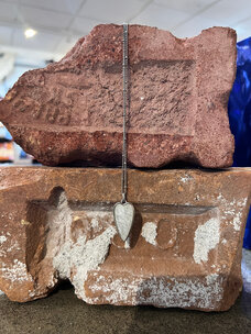 Maiden Perras Maiden Perras Moonstone Big Heart Necklace | Silver