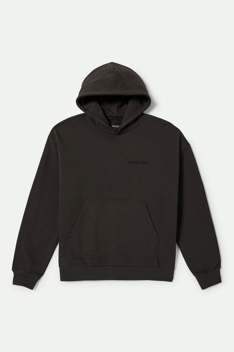 Brixton Embroidered Heavy Weight Hood | Black