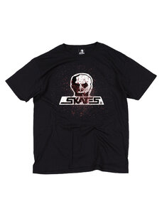 Skull Skates Give Blood Tee | Black