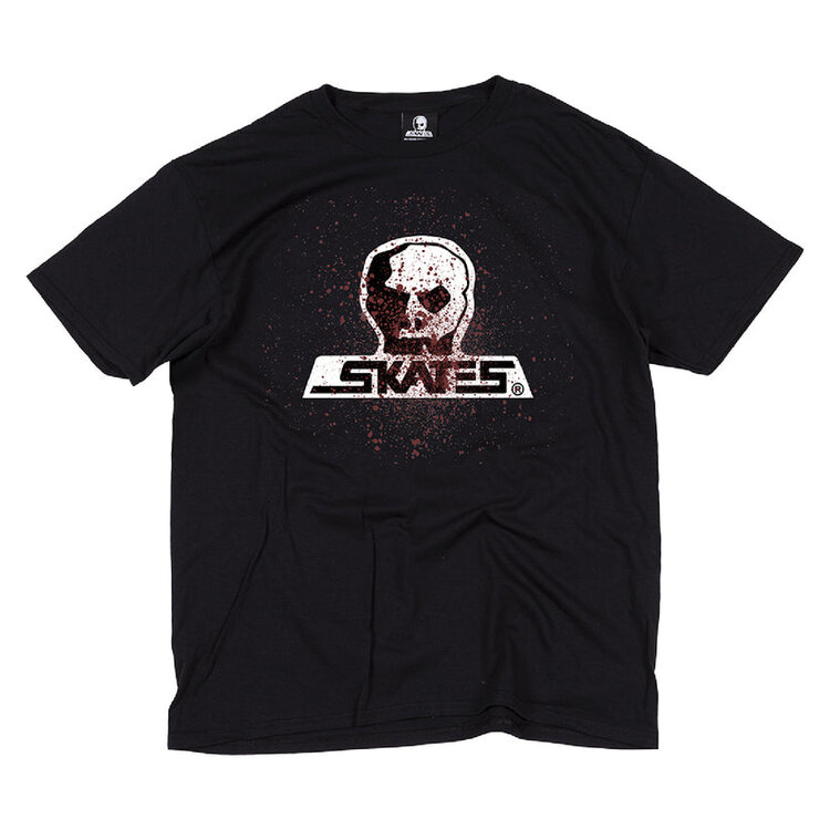 Skull Skates Give Blood Tee | Black