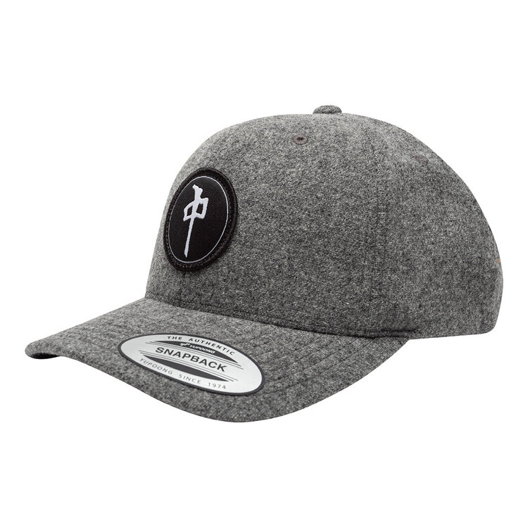 RDS RDS Snapback Patch Chung | Melton Wool Heather