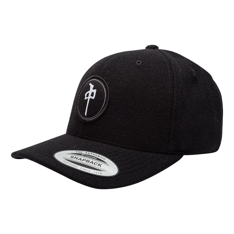 RDS RDS SNAPBACK PATCH CHUNG MELTON WOOL BLK