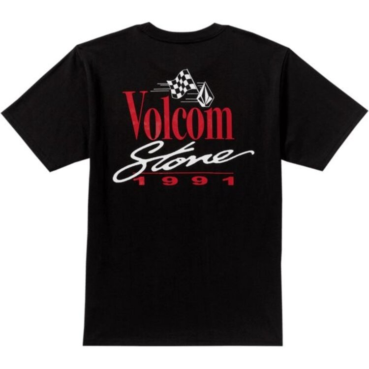 Volcom Speed Snake Pocket Tee | Black
