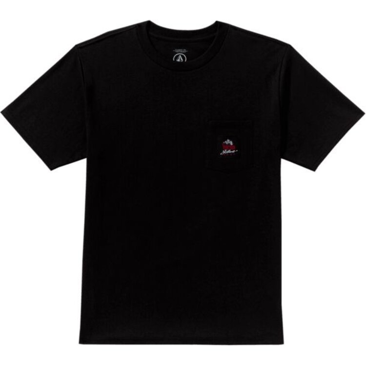Volcom Speed Snake Pocket Tee | Black