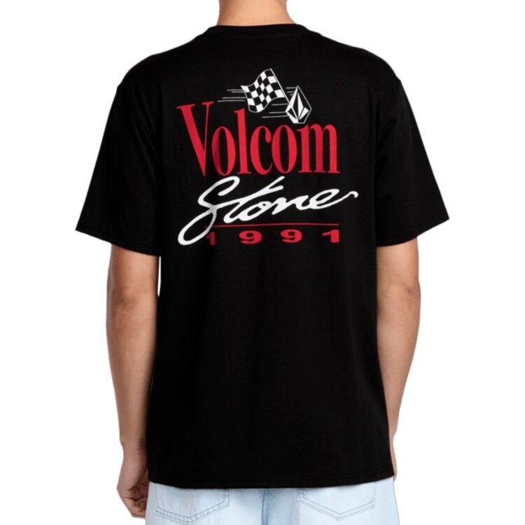 Volcom Speed Snake Pocket Tee | Black