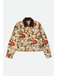 Brixton Brixton Mechanics Garage Zip Jacket | Botanical Floral